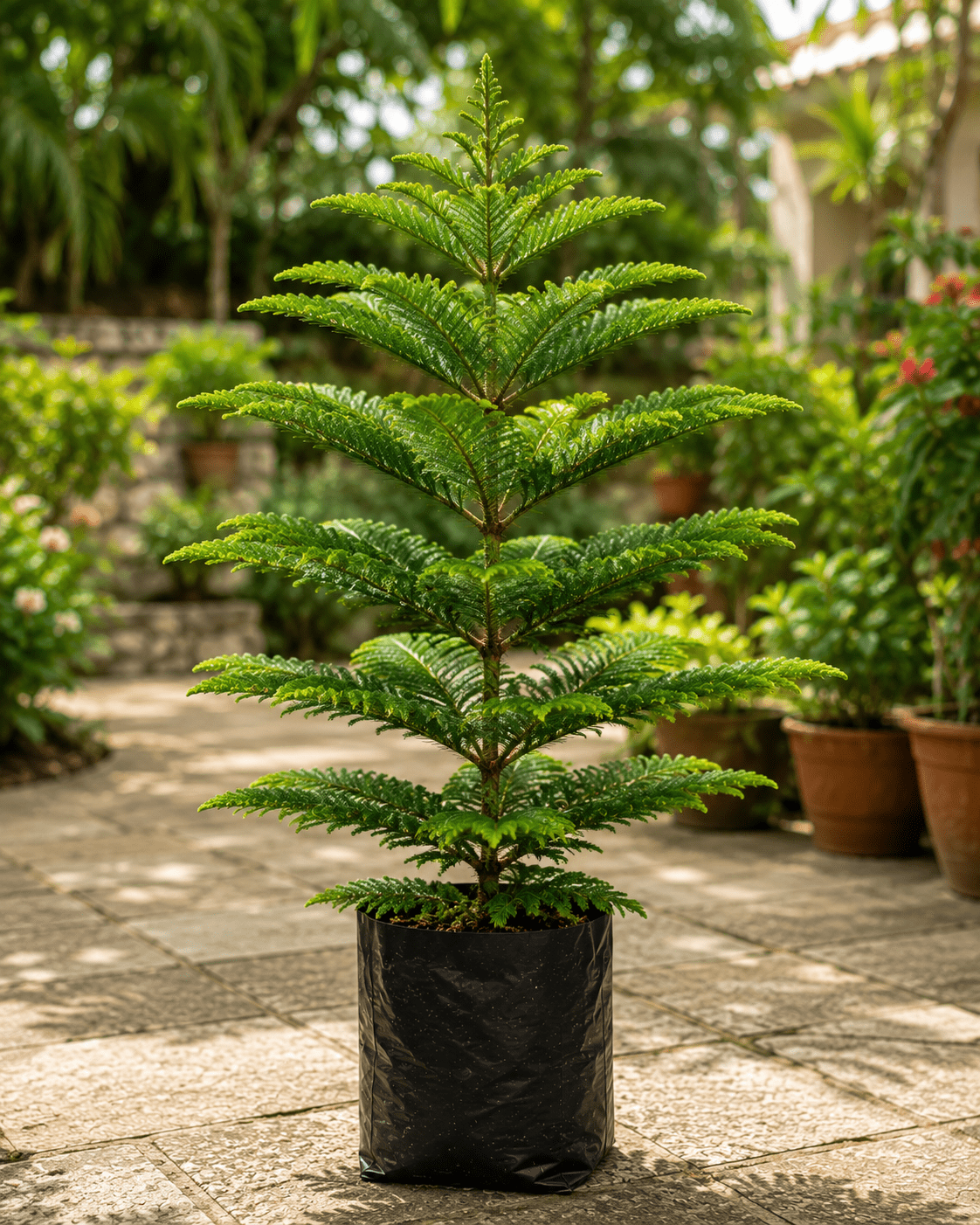 Norfolk Island Pine (Araucaria) - Roots of India- House No 205, Phase VI H Block, Aaya Nagar, New Delhi 110047